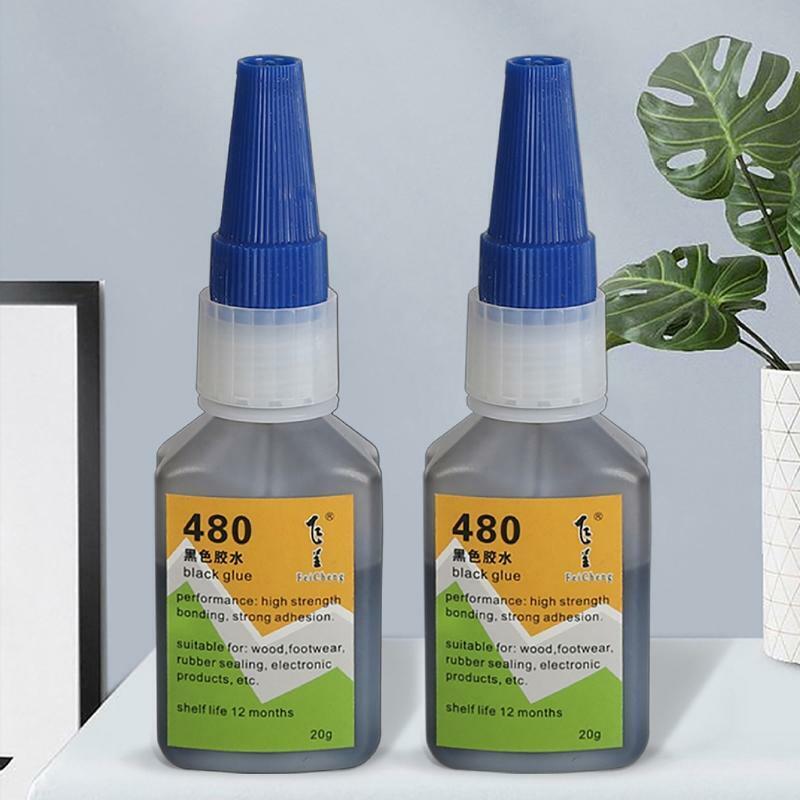20g Instant Glue Bonding Super Glue Wooden DIY Super Professional Black Glue