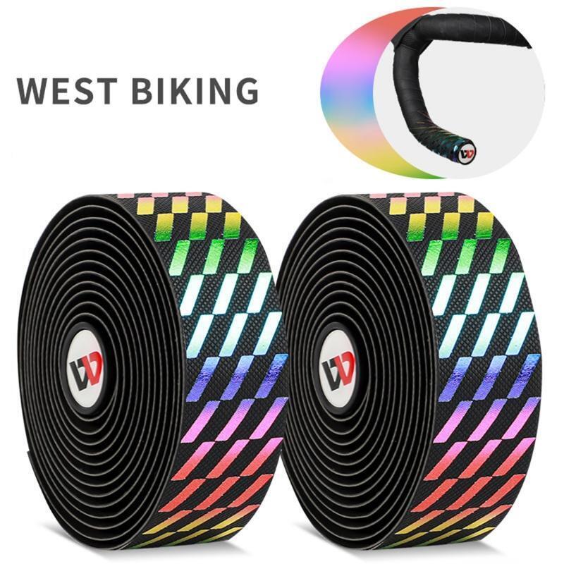 Bicycle Handlebar Non-Slip Bar Tape Wrap Rhombus Colorful Handlebar Tape