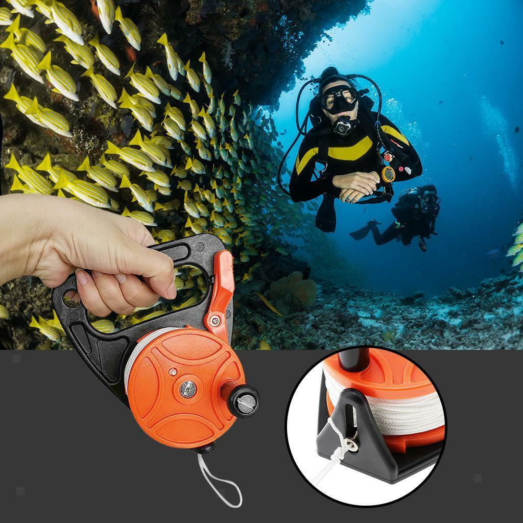 Scuba Diving   Polyester Spool 150FT For Deep Sea Diving Gears Accessory