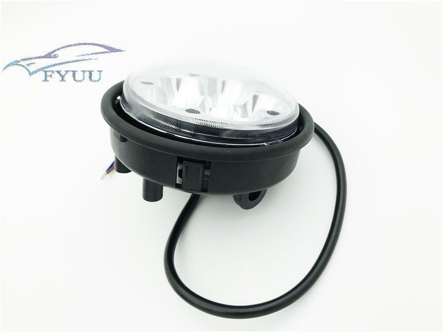 18W Pair Led Fog Light New Style Very Bright For Freightliner Columbia (05-10)