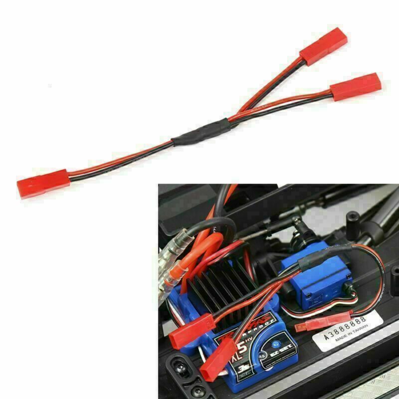 For 1:10 Traxxas TRX-4 RC Crawler GRC ESC Y Cable Cord Power Supply Y line Wire