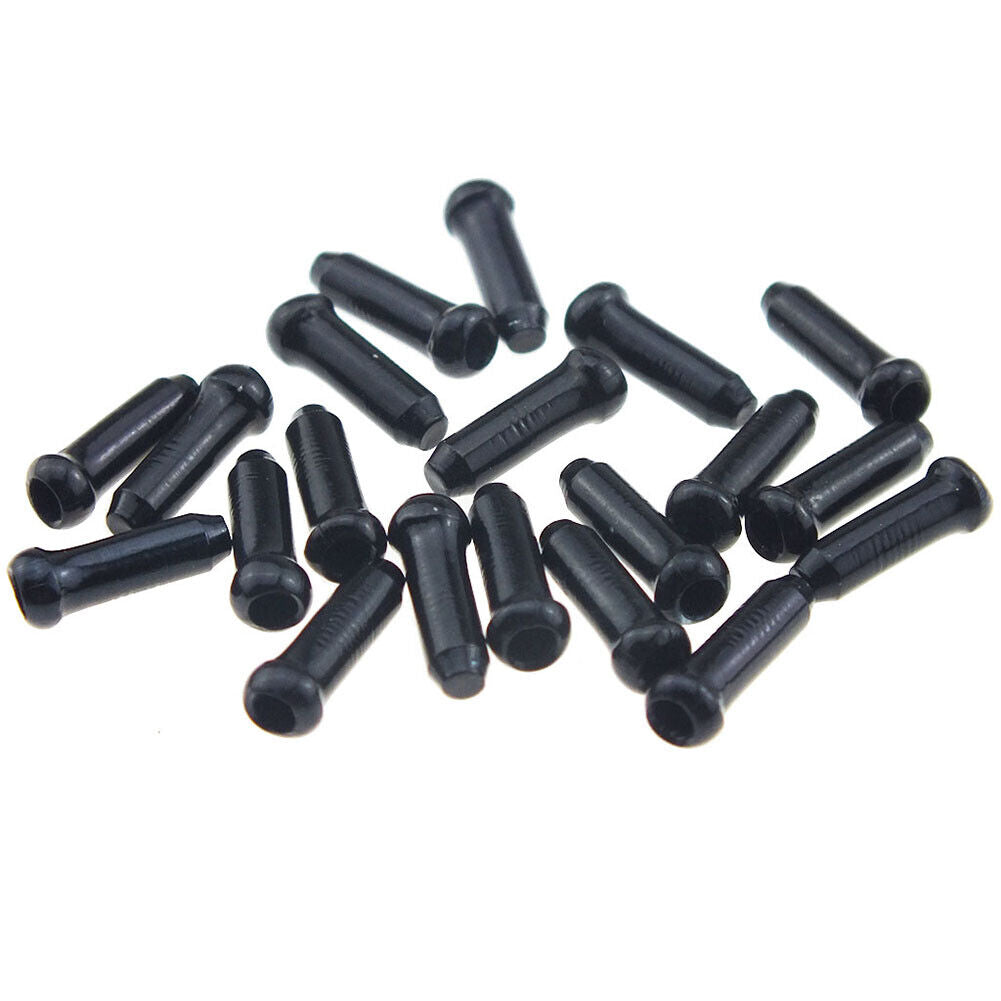 50pcs MTB Bicycle Brake Shifter Brake Gear Inner Cable Tips Wire End Caps