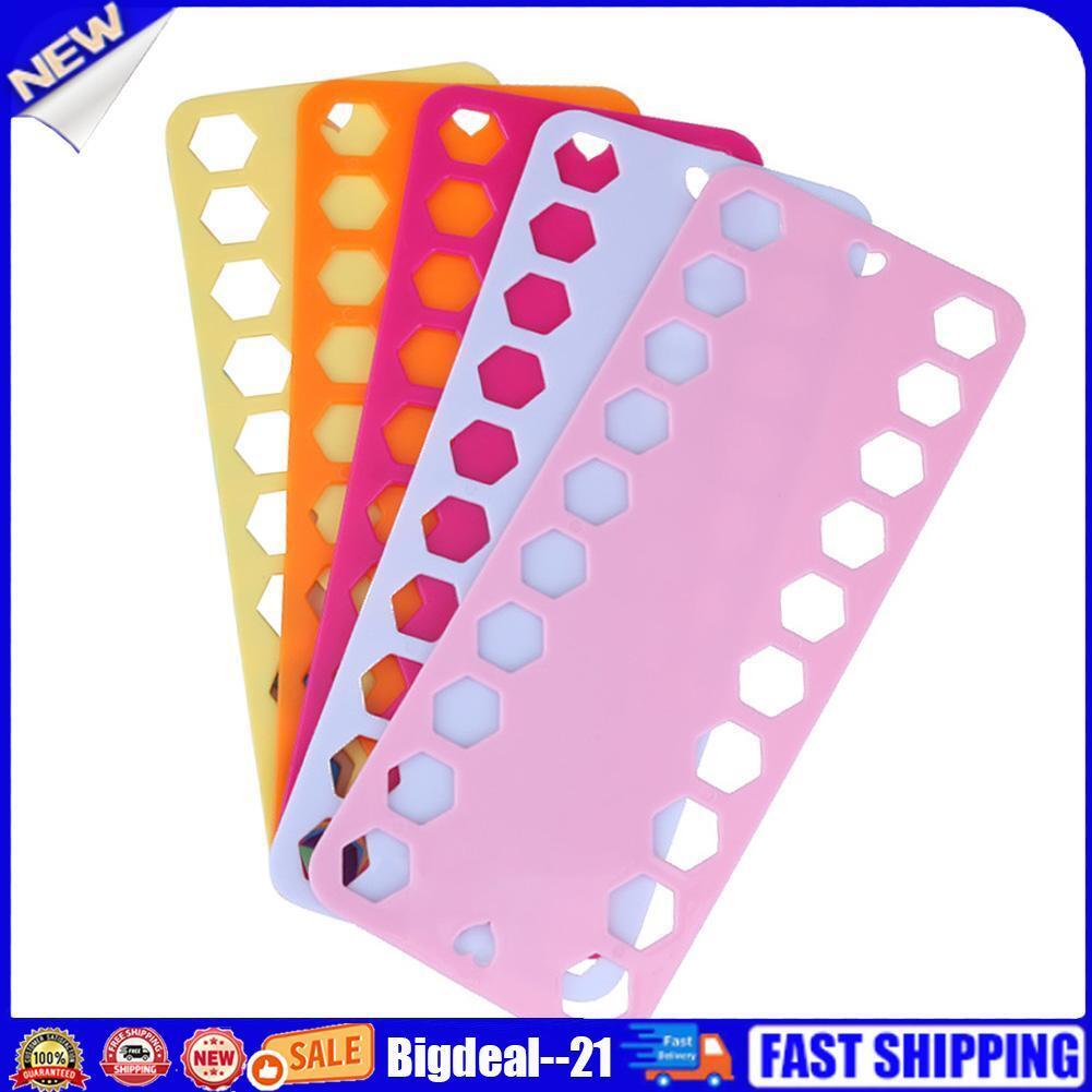 5pcs Plastic Cross Stitch Row Line Board Embroidery Thread Yarn Organizer