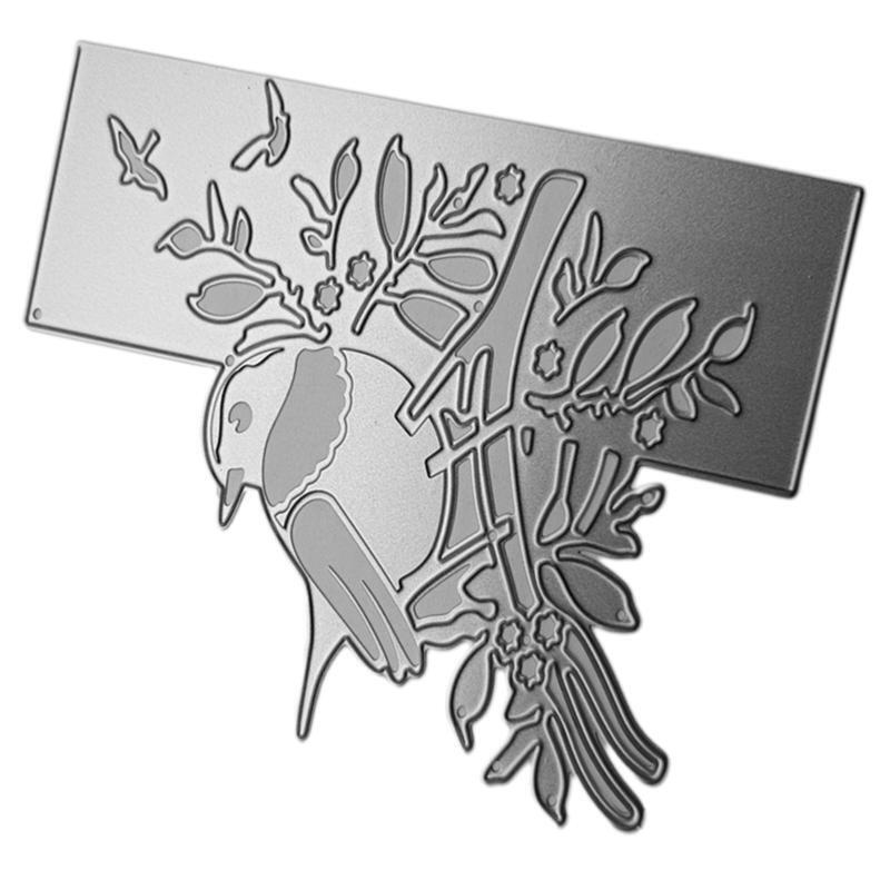 Bird Cutting Dies Decorative Embossing Die Cuts for Card Making DIY Scrapbooking