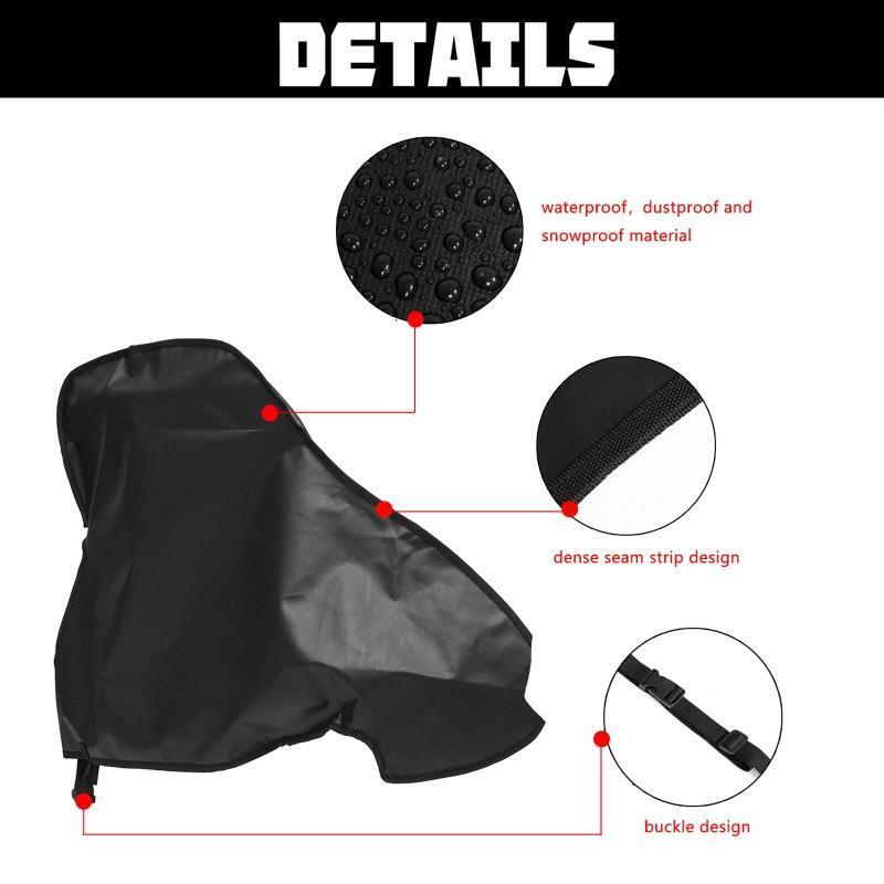 Trailer Towing HitchCover with Tie Down Belt UV Protective WaterproofCapstan