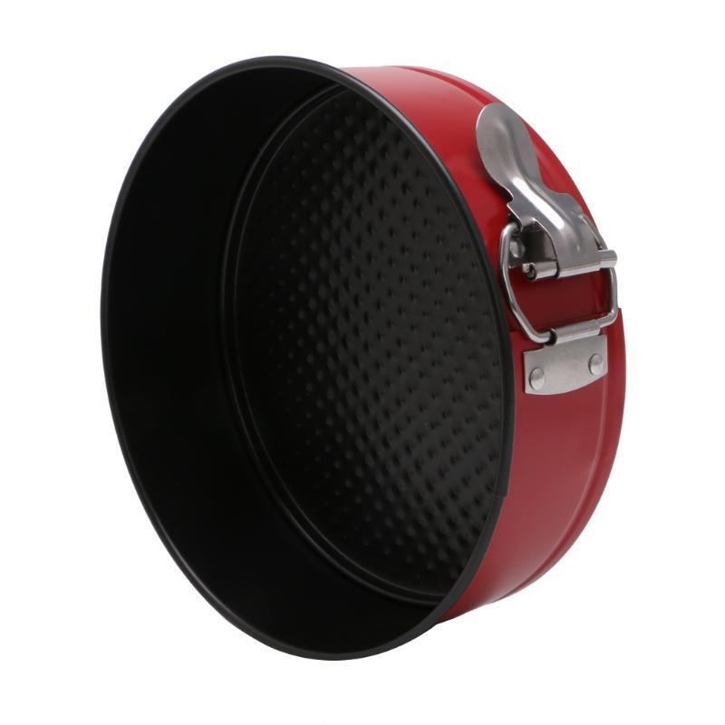 Leak-proof Non-stick Round Cakes Cheesecake Pan 7'' with Removable Waffle Bottom