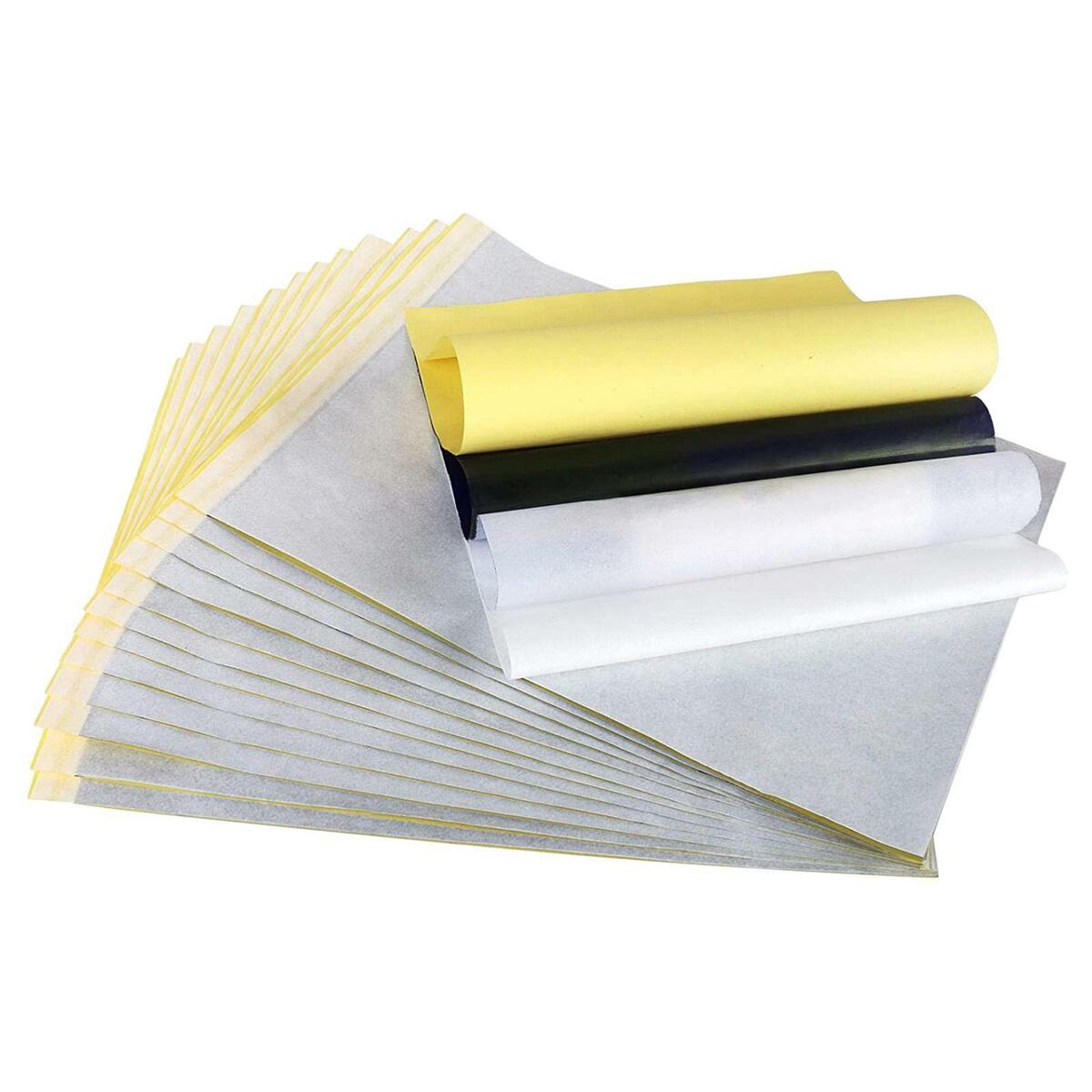 100 *  Transfer Paper Stencil Carbon Thermal Tracing Hectograph A4