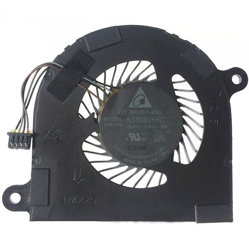 CPU Fan DC Brushless Laptop Cooling Radaitor for Latitude 7480 E7480 7490 02T9GV