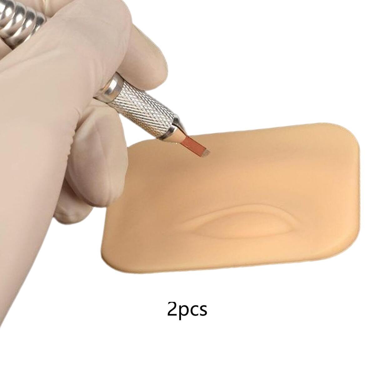 Silicone Tattoo Practice Skin for Eyebrows for Professionals and Beginners