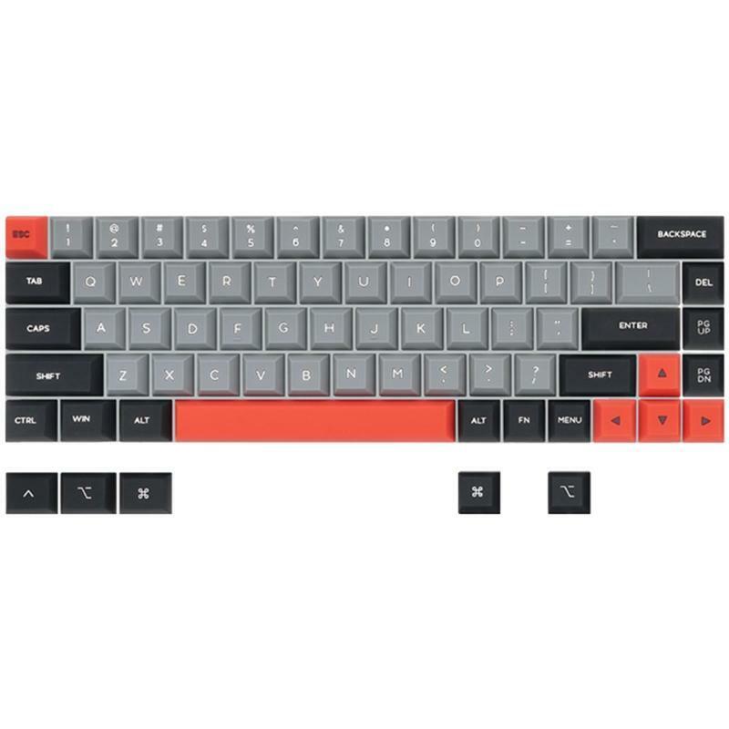 140key Silicone Keycap Mechanical Keyboard Keycap GK2 Profile for SK61 GK61 GK64