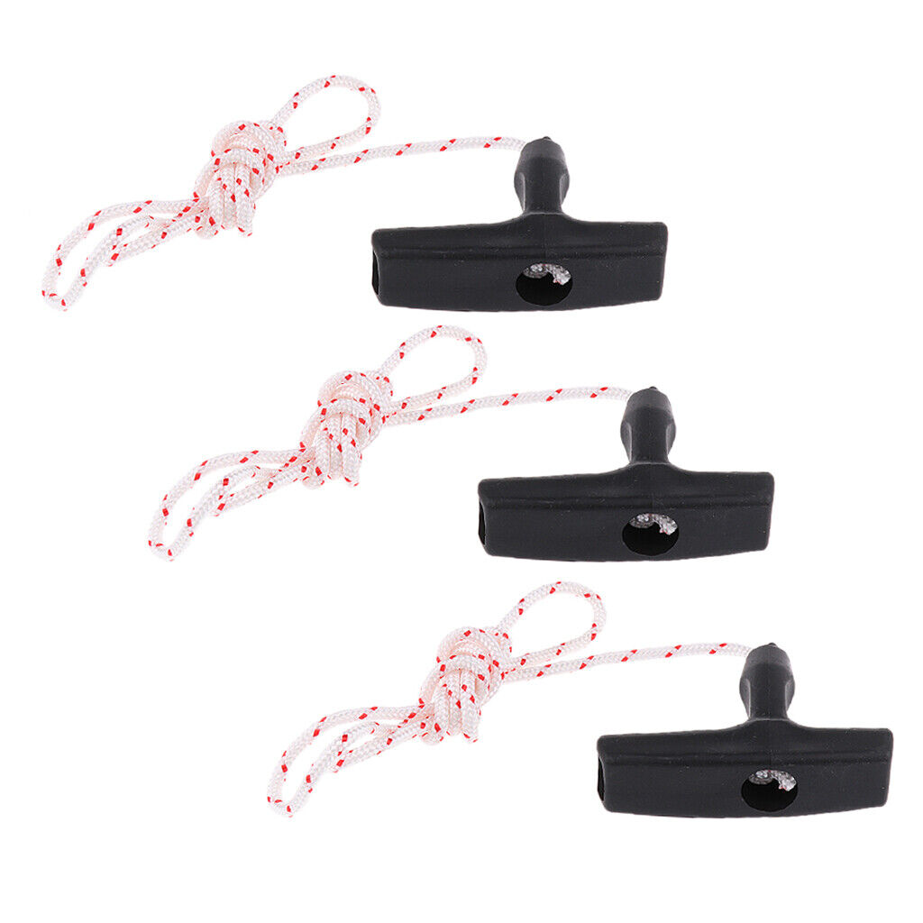 3pcs Strimmer Engine Pull Start Handle with Rope for  038 039