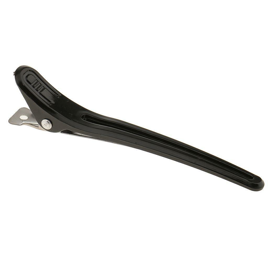 6pairs   Salon Barber Plastic  Grip pins  Styling Black