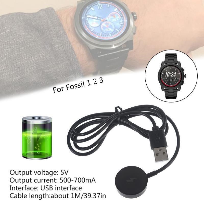 USB Charger for Fo-ssil Q Gen 1 2 3 Cradle Dock Charge Power Adapter Station