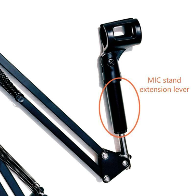 5/8" Female to 5/8" Male Microphone Extension Pipe for Desk Stands Arm Stand