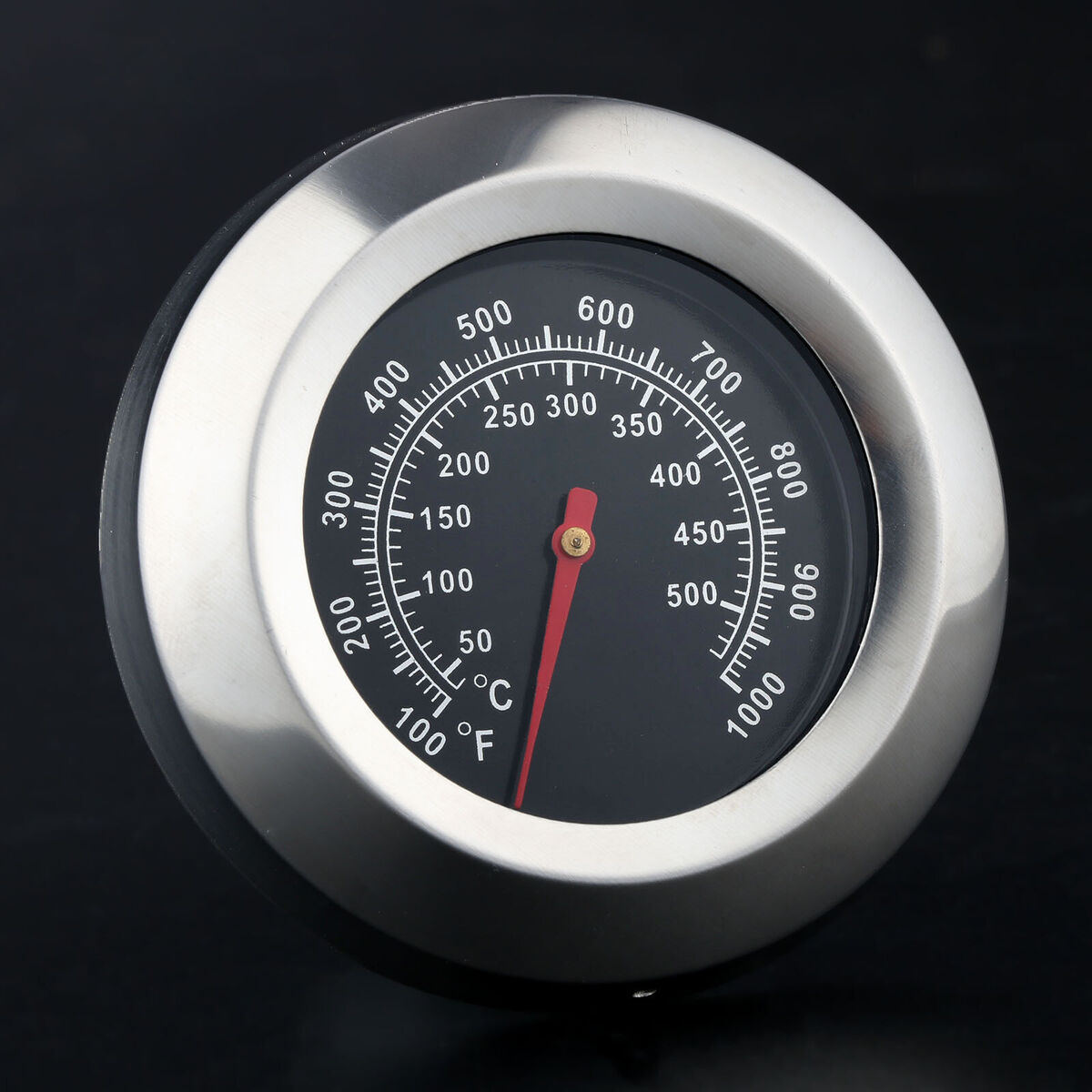 Outdoor Steel Temperature Gauge Barbecue BBQ Smoker Grill Thermometer 100-1000?