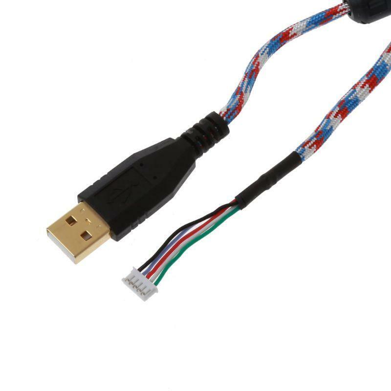 Umbrella Rope Mouse Cables Soft Durable Wire For logitech G500 G500S Mouse