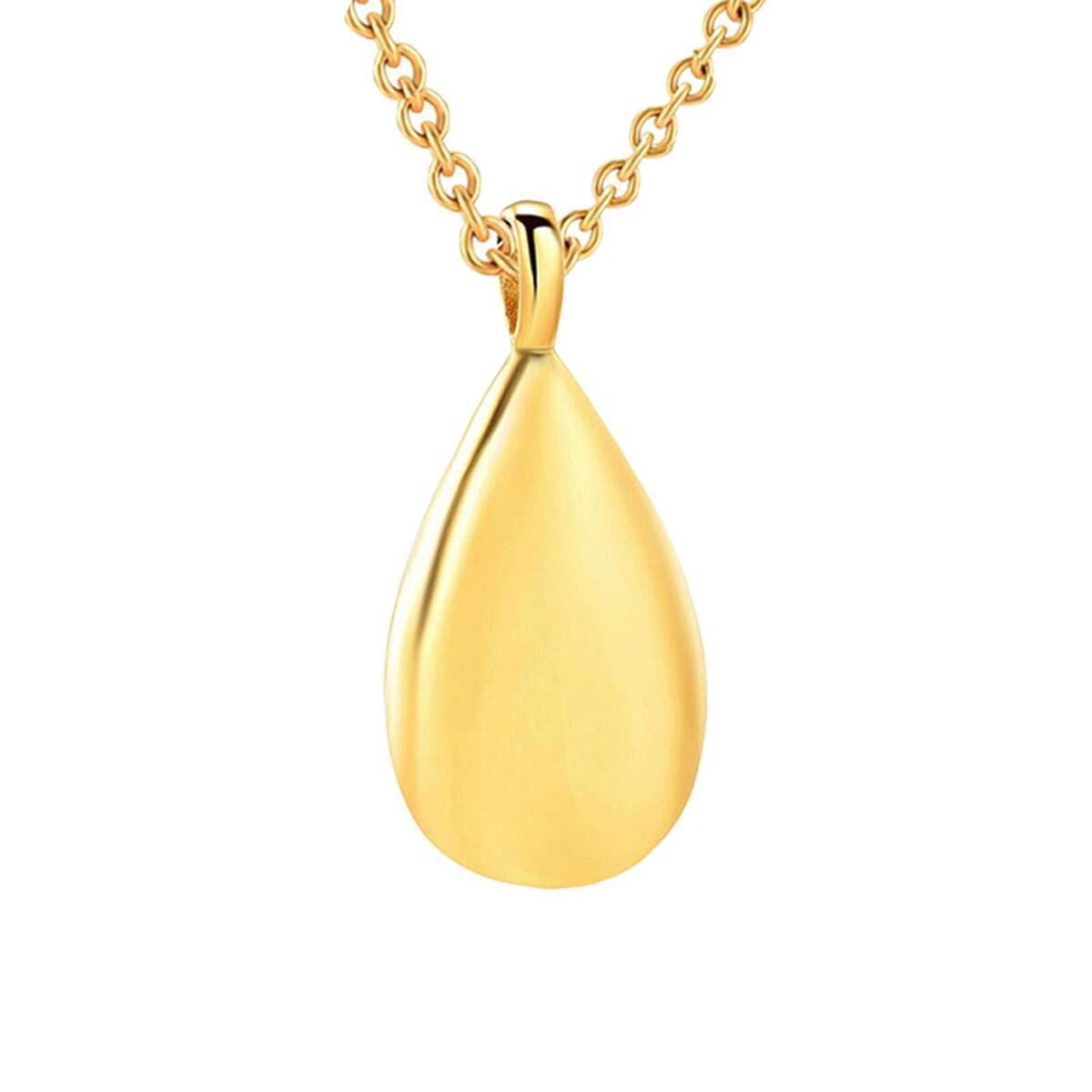 2 Piece Urn Necklace for Ashes Stainless Steel Charm