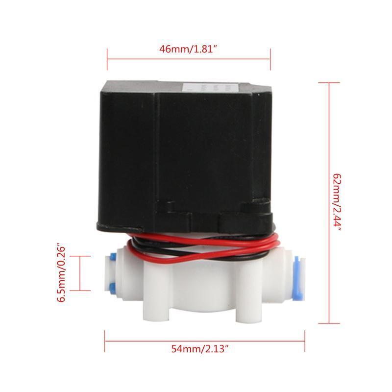 Valve Water Purifier Valve Solenoid Valve Water Plastic and Copper Material