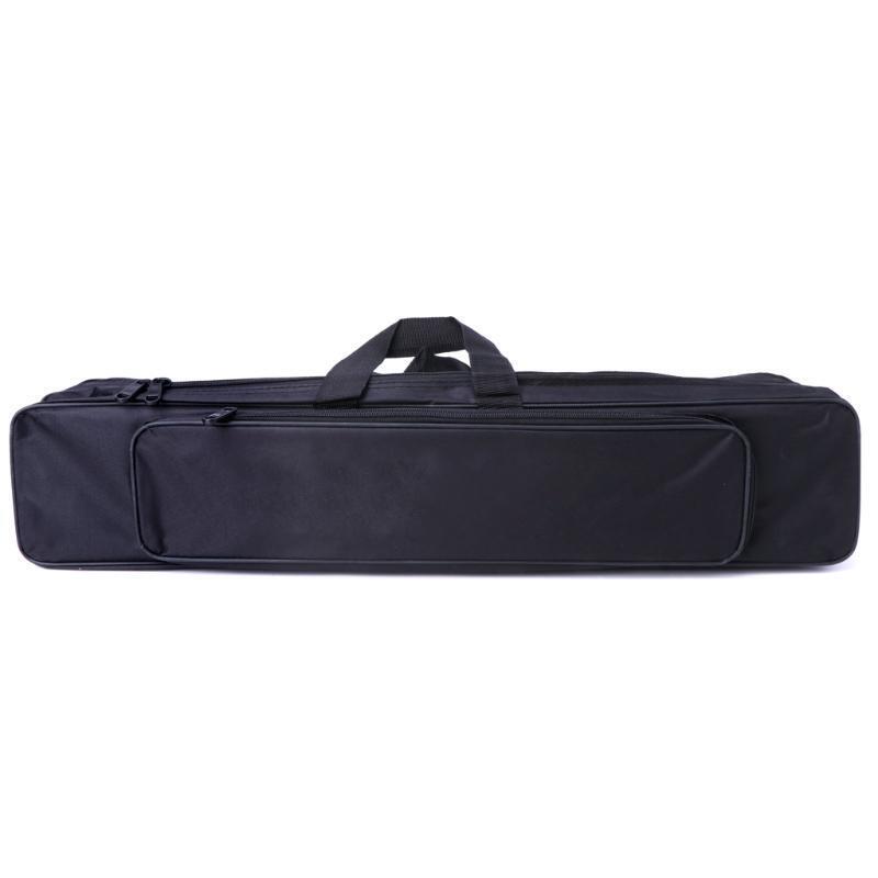 Fishing Bag Portable Folding Rod Pole Carrier Canvas Storage Case Tackle Kit New