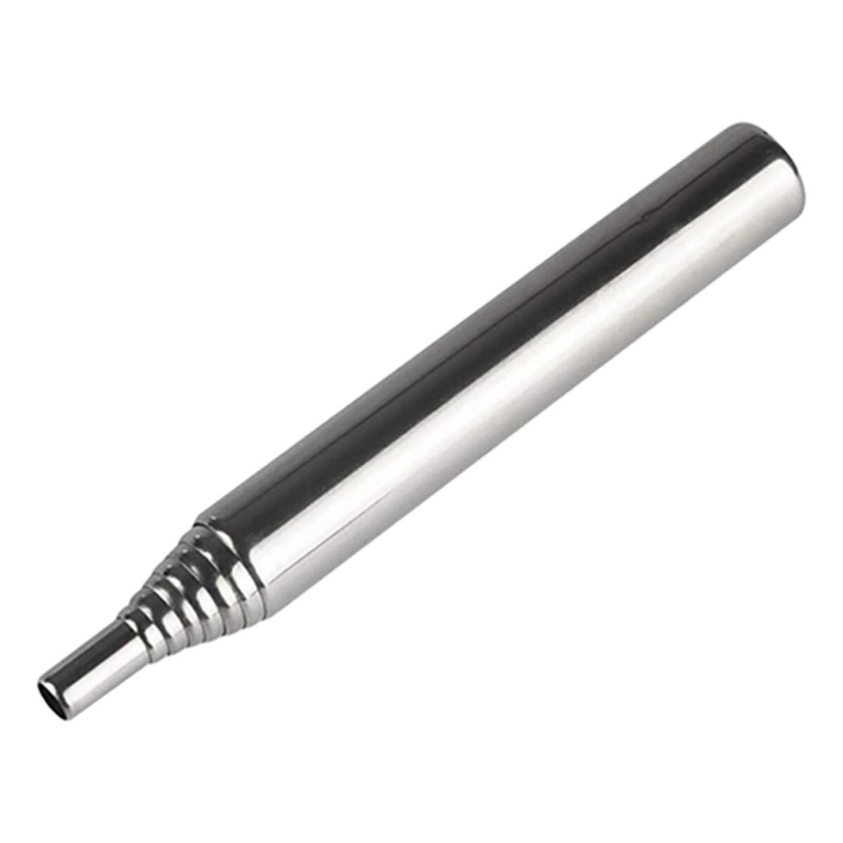 Collapsible Fire Blow Tube Blowpipe Camping Outdoor Bellow Stainless Steel