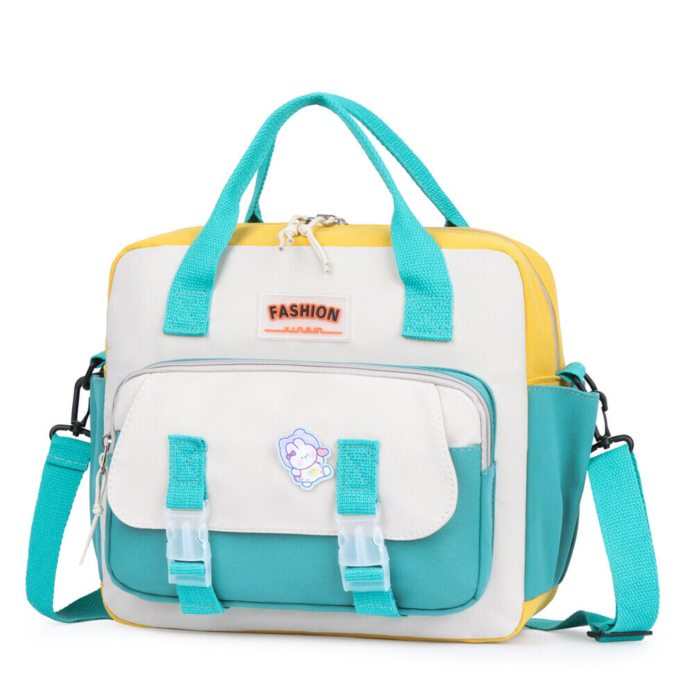 Multifunctional Backpack Schoolbag Cute Teenager Girls Shoulder Bag (Green)