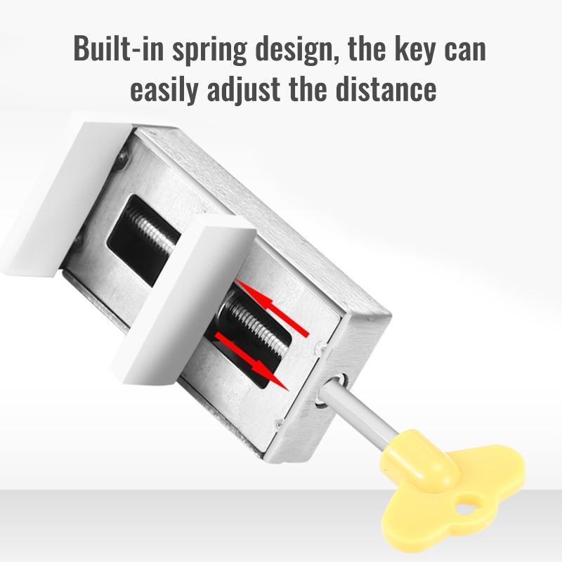 2Pcs Window Security Lock Window Limiters Child Safety Sliding Window Restrictor