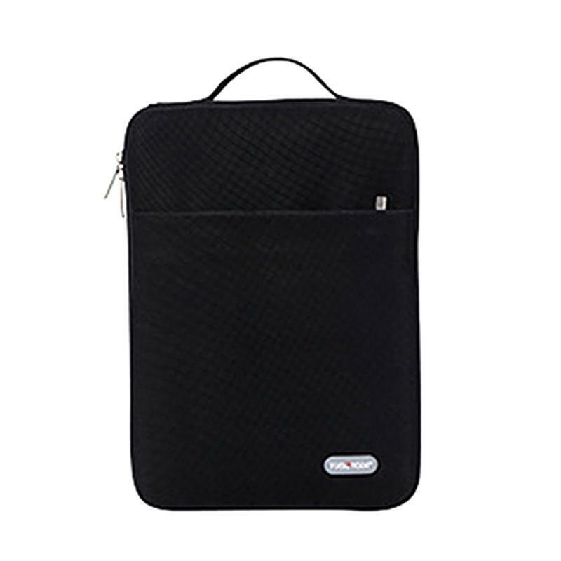 PC Pad Liner Bag Sleeve Case Waterproof surface Zipper Bag of Laptop13-15.6in