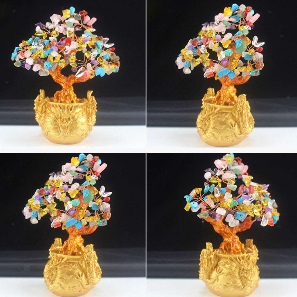 Crystal Money   Wealth  Decor Birthday Gift 18cm  B