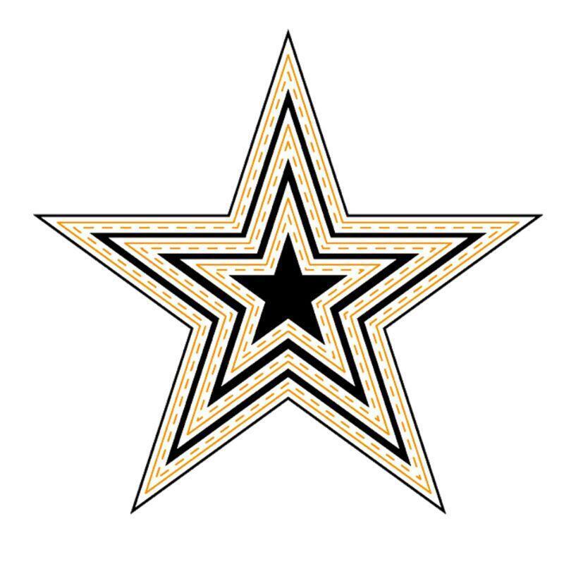 Basic Stars Cutting Dies Carbon Steel Metal Cutting Dies Scrapbooking Decorative
