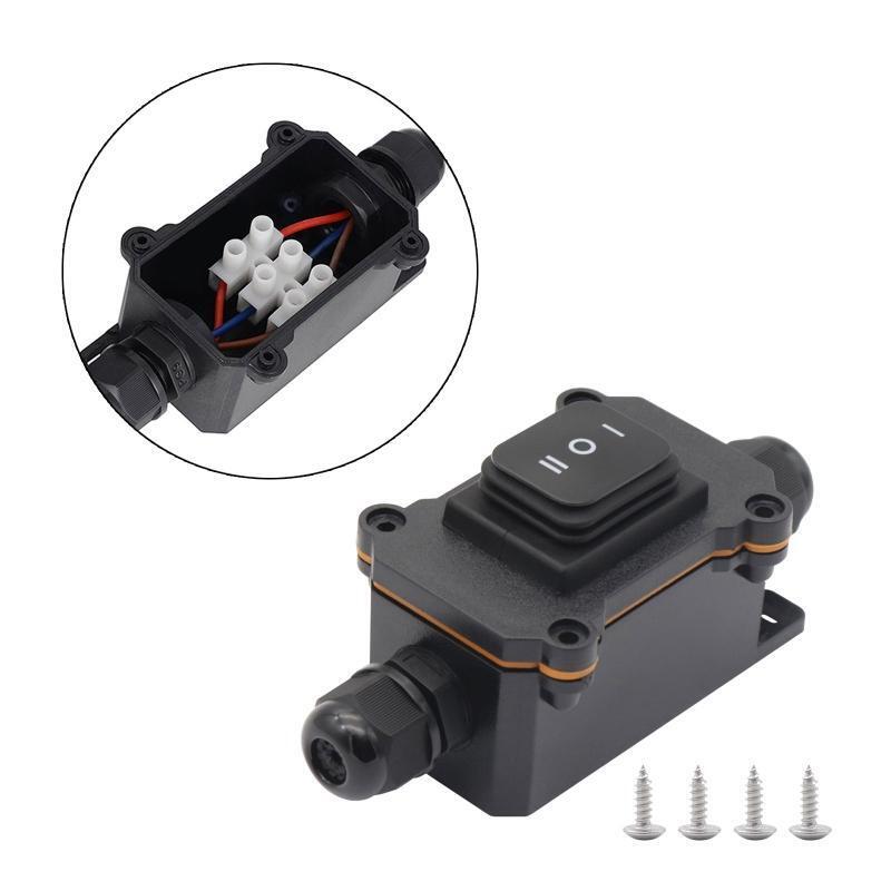 Multipurpose High Power Wire PG9 Waterproof Ship Type Switch 16A High Current