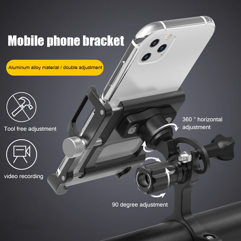GUB PLUS 15 Bicycle Phone Holder Stands Aluminum Motorcycle Phone Bracket