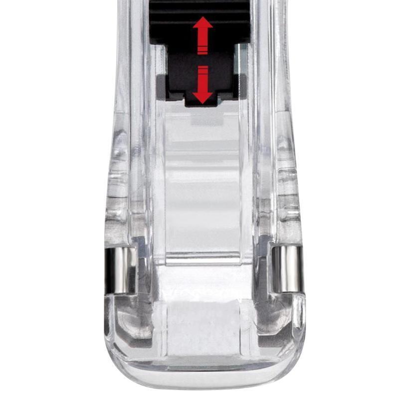 8PCS Metal Paper Clamps No Damage Binding Pushing Binding with Clamp Dispenser