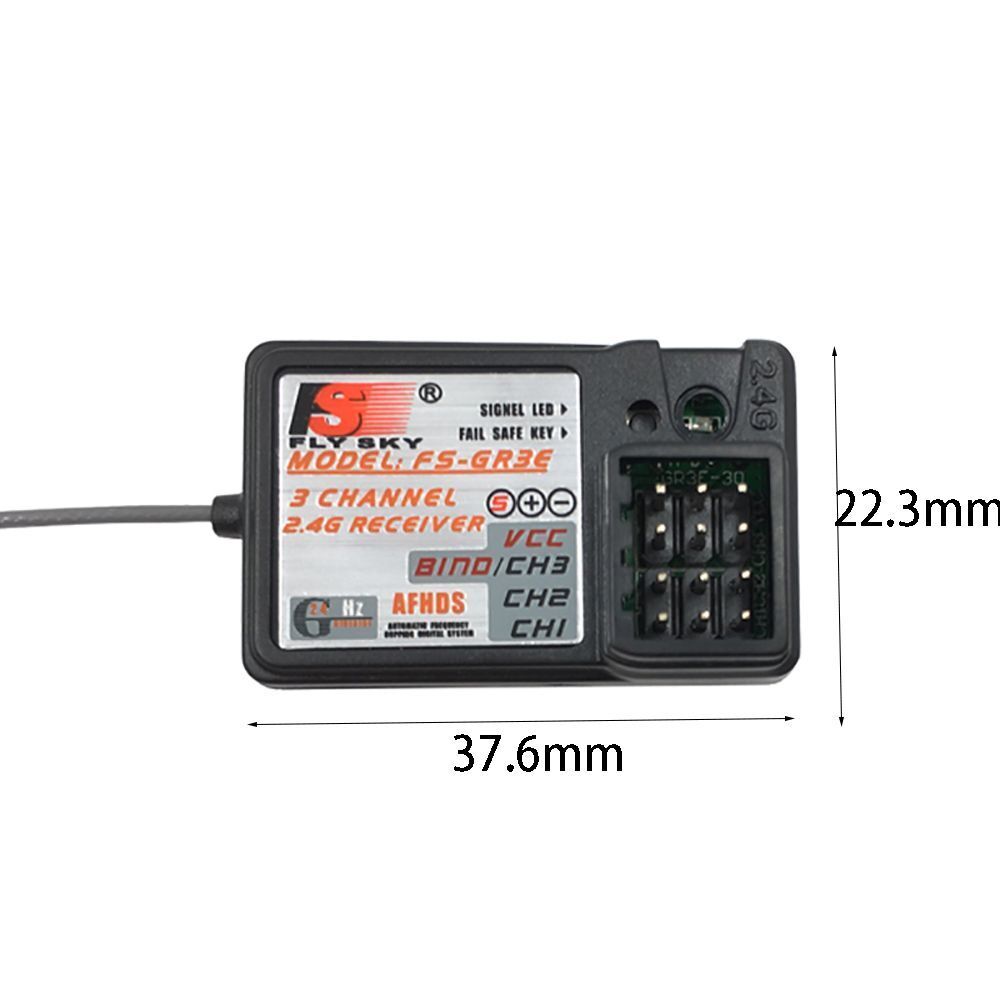 2.4G GR3E Receiver Long Range Transmitter GT3 GT2 Transmitter Flysky FS-GR3E