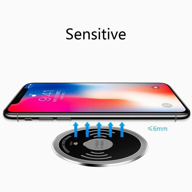 15W QC3.0 USB-C USB-A Built in Desktop Device Qi Fast Embedded Wireless Charger
