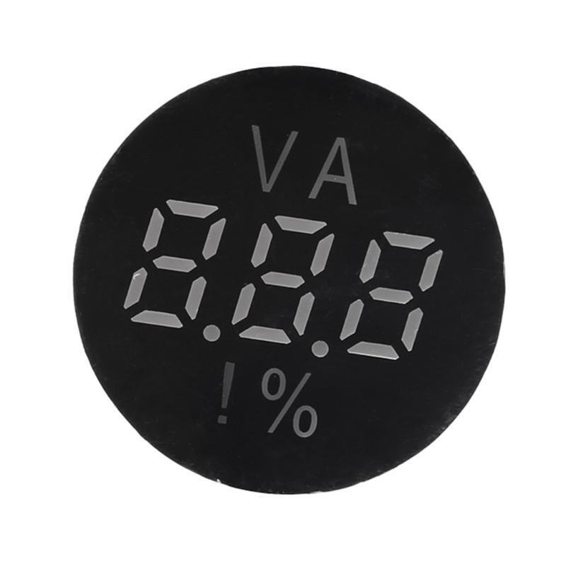 Battery Voltage Meter LED Display Battery Monitor 2/3 Wires DC 0-150V 12/24/60V