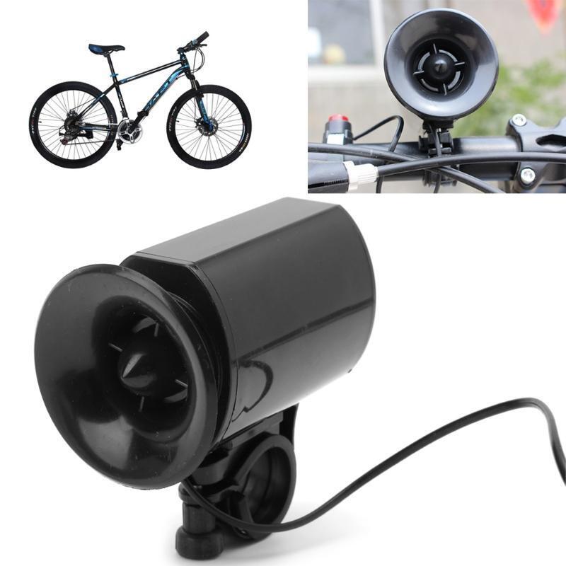Bike Klaxon Bicycle Waterproof Sound Electric Horn  Bell Speaker Alarm Siren