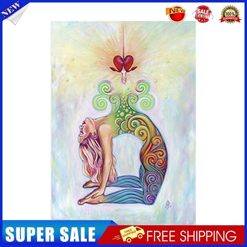 Women Yoga Photo Poster Spiritual Energy Art Painting Wall Pictures Decor