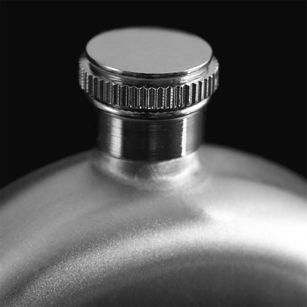 Pocket Round 5oz Whiskey Vodka Alcohol Wine Flagon Drink Bottle Liquor Hip Flask