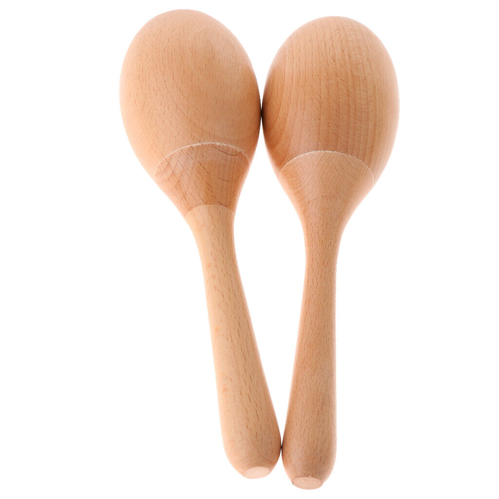 4Pcs  Hammers Rattle Shaker Drumsticks  Percussion   Gift