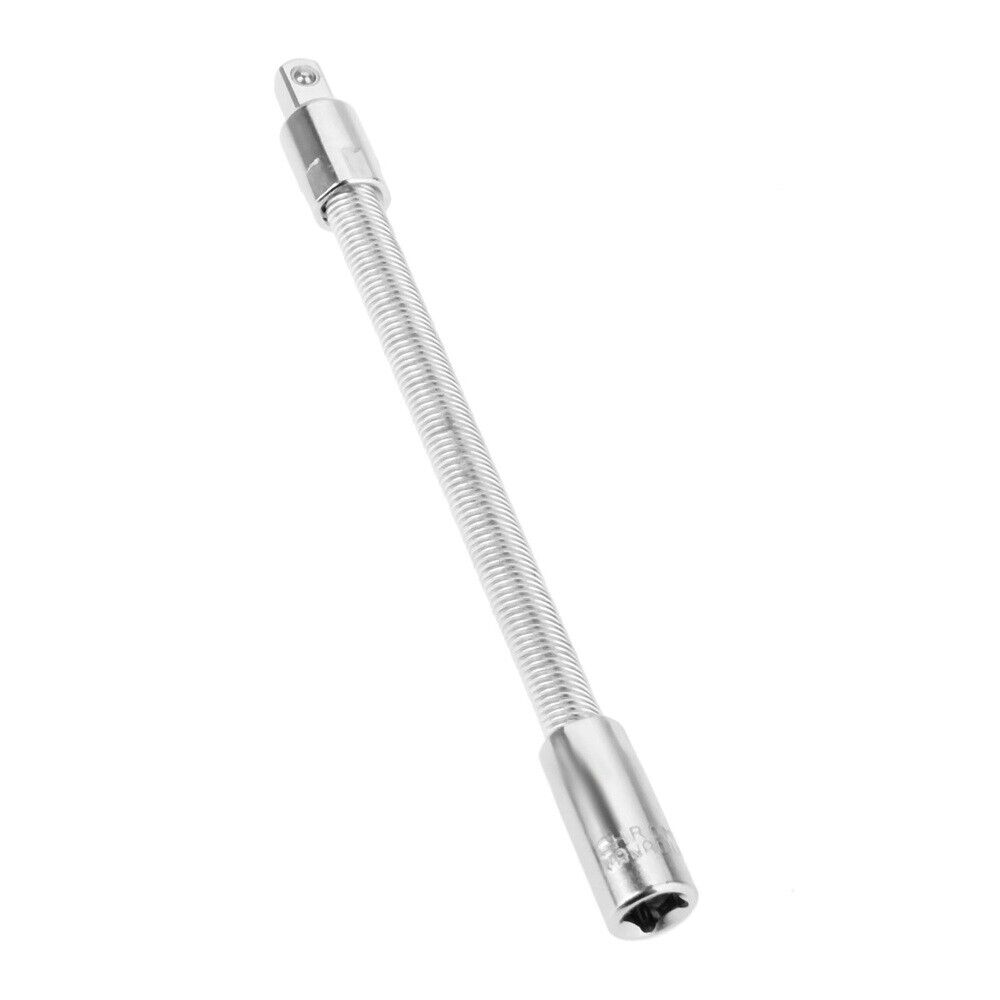 145mm Long 1/4" Drive Flexible Extension Socket Ratchet Bar Spring Hand Tool 1X