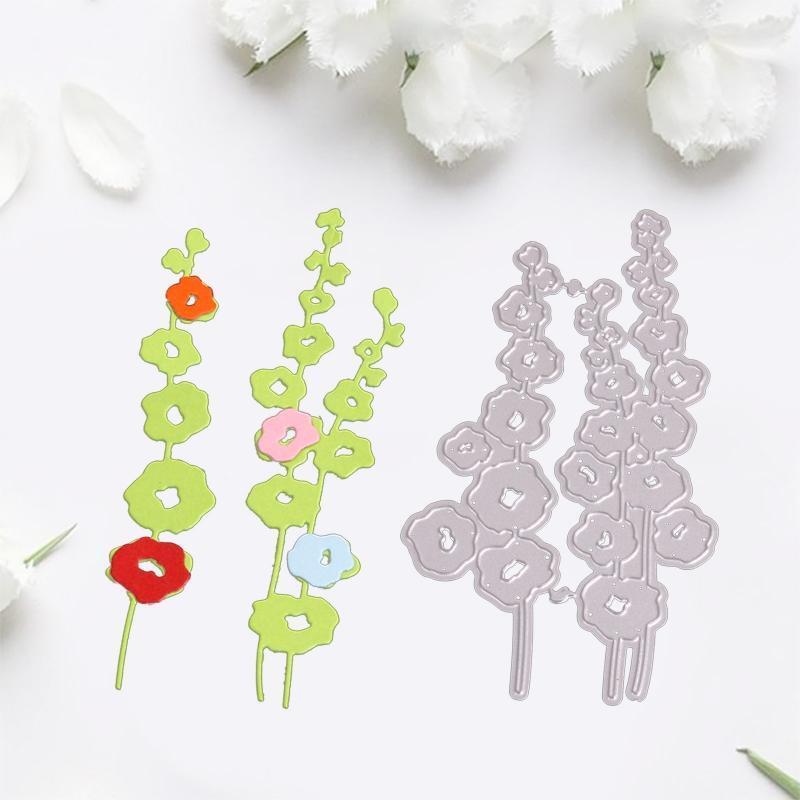 Flower Leaf Strip Metal Cutting Dies for DIY Paper Crafts Photo Album Decor