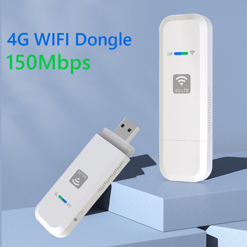 4G WiFi Dongle USB Wireless Router Portable WIFI LTE Modem (EU Version)