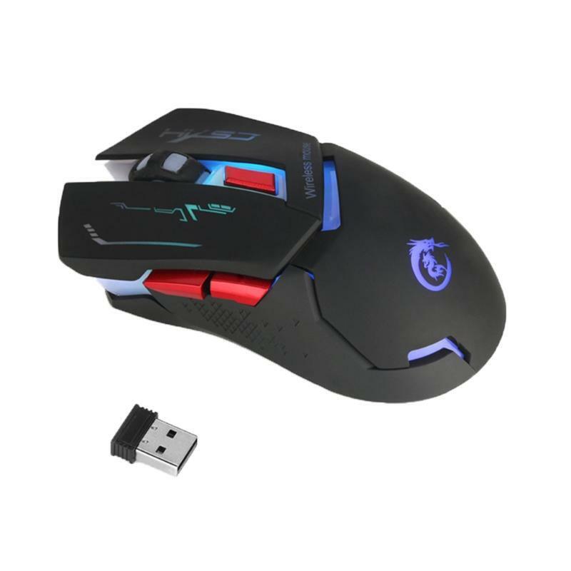 Gaming Mouse Adjustable RGB Light Sensitive Electronics Accessories for Windows