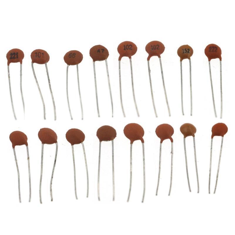 960Pcs 24 Value x40Pcs 50V Ceramic Capacitors Assortment Kit Set DIY Electronics