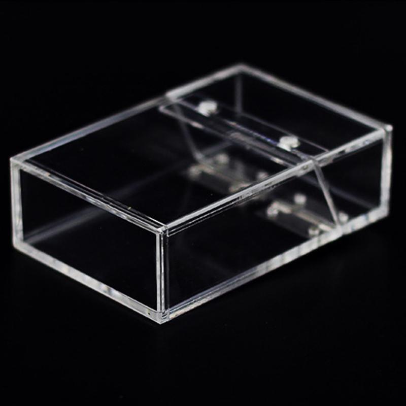 Acrylic Transparent Smoke Cigarette Case Storage Box Holding 20 Sticks Package