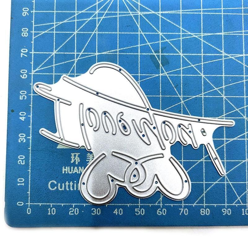 Valentine's Day Love Heart Metal Cutting Dies Scrapbooking Stencil Die Cuts Card