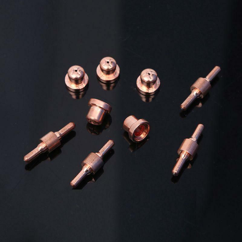 100 Pcs 40A / PT-31 Air Plasma Cutter Cutting Nozzles Electrode Tip Torch Kits