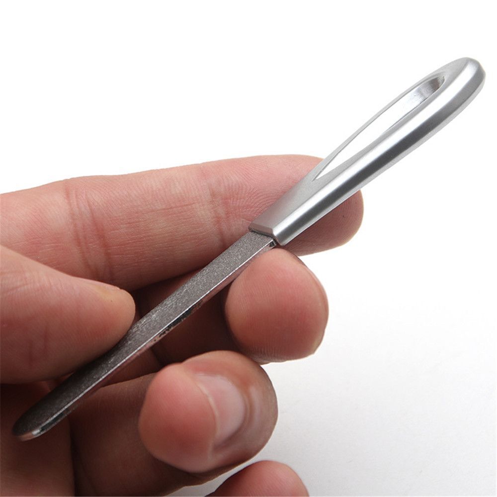 Grinding Rod Nail Art Tools Nail File Stainless Steel Manicure Pedicure Scrub