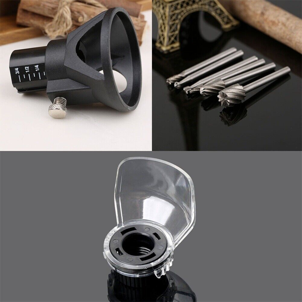 Polishing Grinding Bits Rotary Kit & Locator & Protective cover Grinder Tool C6B