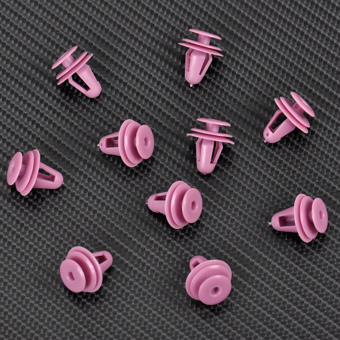 10pcs Auto Plastic Fastener Clips Screw Rivets Set Car SUV Bumper Fender lilyd